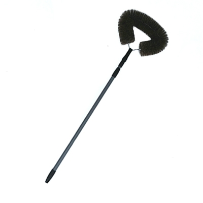 113164: Kobbenjager paardenhaar met telescopische steel - 2 x 75 cm