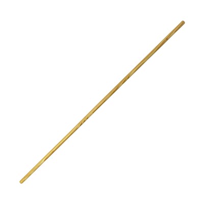 102122: Borstelsteel in gevernist hout - 140 cm