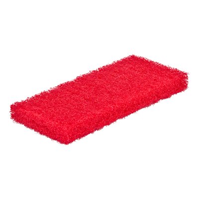 130504: Doodle bug schuurpad - 25 x 10 x 2,5 cm - ROOD
