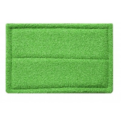 132505: Fiber schuurpad - 25 x 10 x 2,5 cm - GROEN