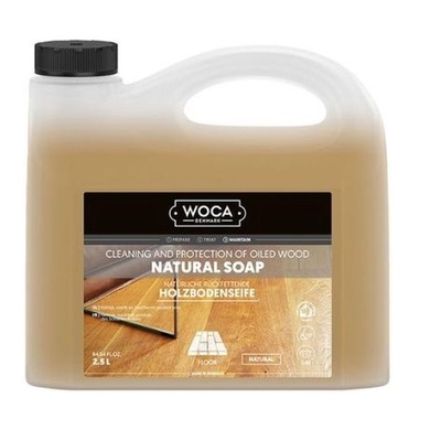 370001: Woca Natuurzeep - 2,5 l - NATUREL