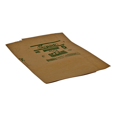 750281: Papieren zak - 70 x 110 cm - T75 - BRUIN - per stuk