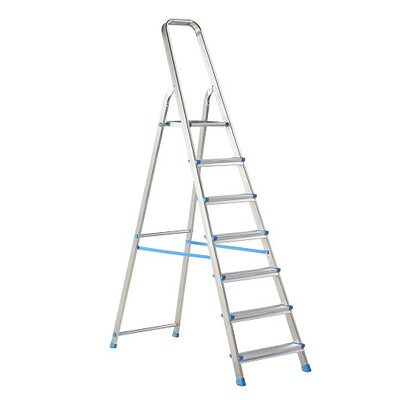 666306: Huishoudtrap Excelsior - 6 + 1 treden - 146 cm - 8,1 kg
