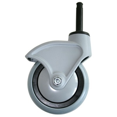 763012R: Vervangwiel voor ConceptCar - rubberen fluisterwiel