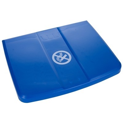 750378: Deksel voor Bomabin Select Pedal - 90 l - BLAUW