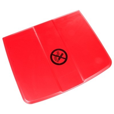 750378: Deksel voor Bomabin Select Pedal - 90 l - ROOD