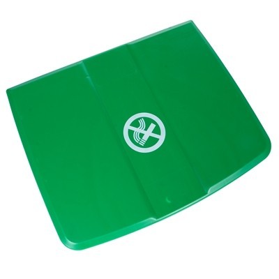 750378: Deksel voor Bomabin Select Pedal - 90 l - GROEN