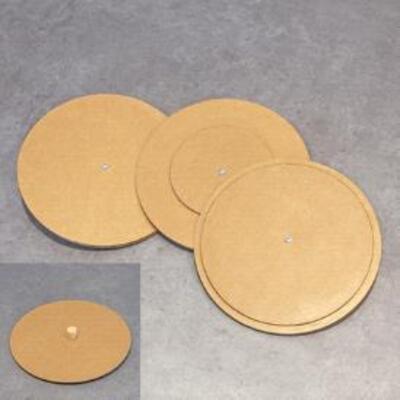 750281: Deksel voor Bomabin Select Cardboard - 22 cm