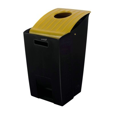 754404: Afvalbak/papiermand R14000 - deksel GEEL