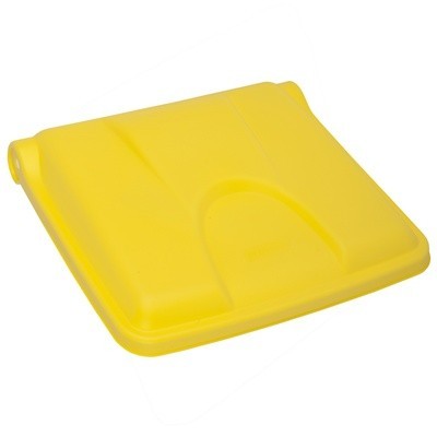 755416: Deksel voor Bomabin Select Pedal 70 l - GEEL