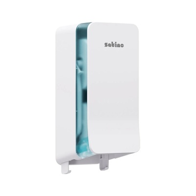 770272: Hyginity System Toiletpapierdispenser Twin - WIT - 333422