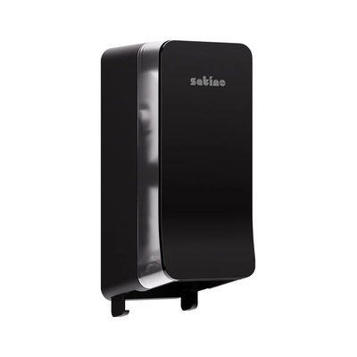 770272: Hyginity System Toiletpapierdispenser Twin - ZWART - 333423