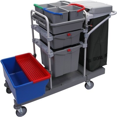 773204DR: ConceptCar 3204 DL - met standaard wielen en lades met slot/sleutel