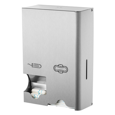 777119: Maandverband- & tampondispenser - RVS