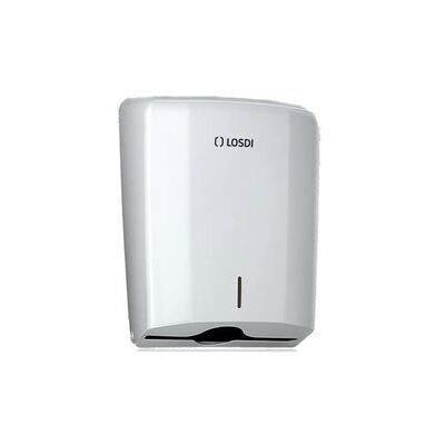 777823: Handdoekdispenser singlefold Malaga - WIT