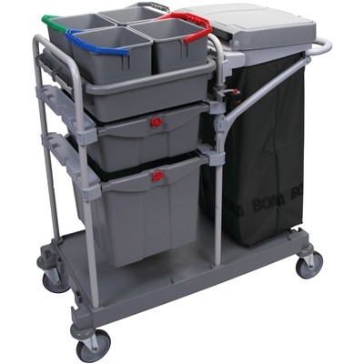 781054DRL: ConceptCar 1054 DL - met standaard wielen en lades met slot/sleutel