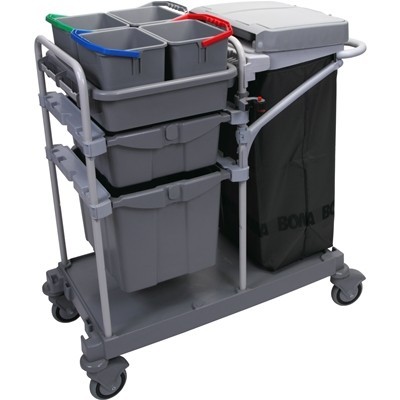 781054DRL: ConceptCar 1054 DR - met rubberen fluisterwielen en lades