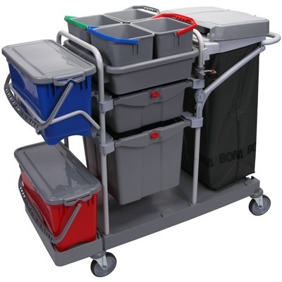 791054DR: ConceptCar 1054 DL Top-Down - met standaard wielen en lades met slot/sleutel