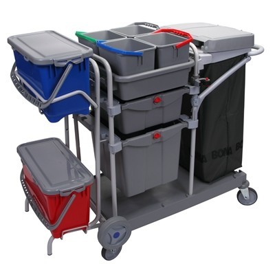 791154D: ConceptCar 1054 DL Top-Down + trolley - met standaard wielen en lades met slot/sleutel