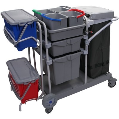 791154D: ConceptCar 1054 DR Top-Down + trolley - met rubberen fluisterwielen en lades