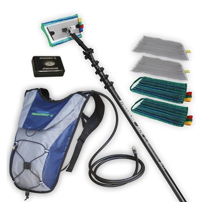 701149: Dragonfly 4 indoor, geleverd met een carbon telescoopsteel van 6.4 meter (DRAGONFLY4-OV8-25)