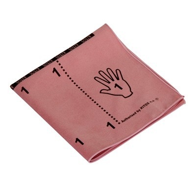 Greenspeed Topswipe microfibre cloth with fold print - 40 x 40 cm - RED
