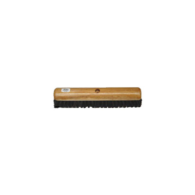 Brosse douce ronde laquée 40cm avec dos verni