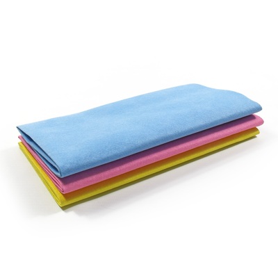 Microfiber cloth swipe - 40 x 40 cm - 10 pieces - RED