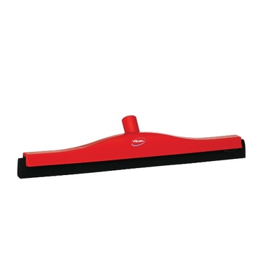 Vikan floor squeegee - 500 mm - black rubber - RED