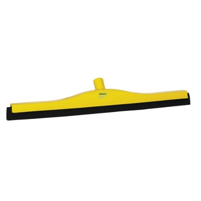 Vikan raclette de sol - 600 mm - caoutchouc noir - JAUNE