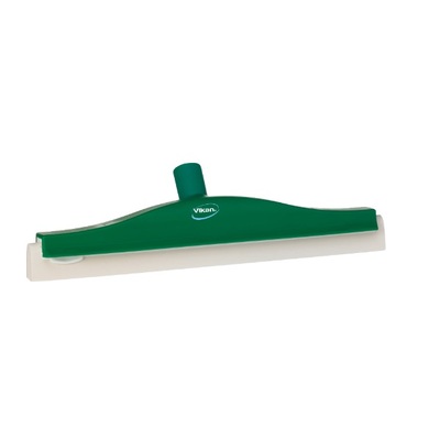 Vikan floor squeegee - 400 mm - with white rubber - GREEN