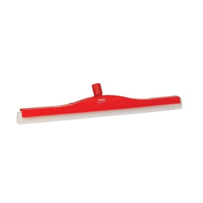 Vikan raclette de sol pivotant - 600 mm - caoutchouc blanc - ROUGE