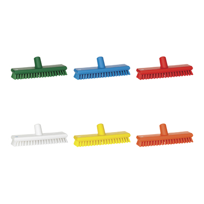 Vikan Schrobborstel 270mm 7041 Hard-Watertoevoer - ROOD