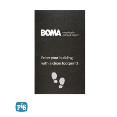 Grippy® logo adhesive mat - 91 x 152 cm