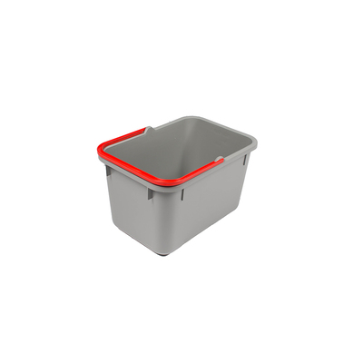 Numatic bucket grey with red handle 17l
