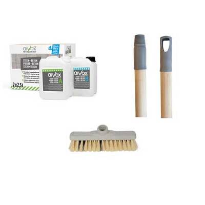 Arvox Pro Steen + Beton - 2 x 2,5 l - Promo