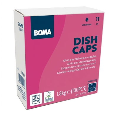 DW Eco Caps All In One capsules lave-vaisselle - 1,8 kg - 100 pièces (bientôt Dish Caps)