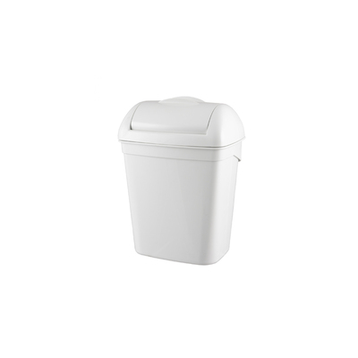Sanitaire Hygiënebak Wit 8l Met Deksel 350x240x190mm