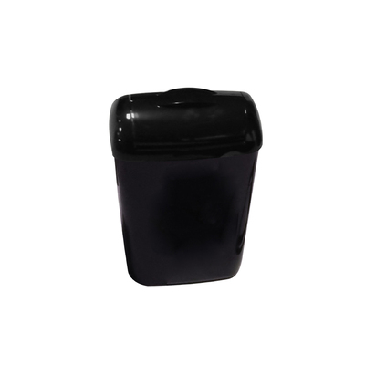 Sanitaire Hygiënebak Zwart 8l Met Deksel 350x240x190mm
