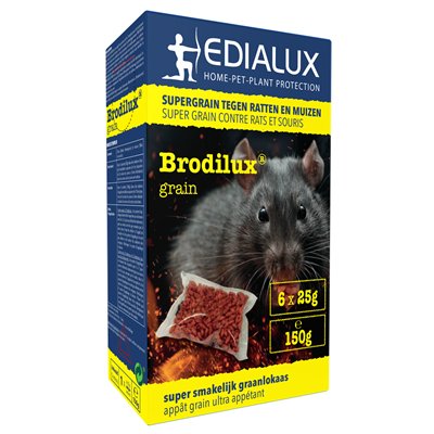 Mouse and rat poison - 6 x 25 g (BE2018-0005, 198/18/L-000) (Batch: 318537)