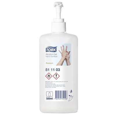 Tork Alcohol Gel Pompfles - 500 ml - (BR-REG-00138) - 511103