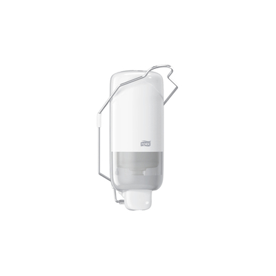 Tork distrib. sav. liquide S1 avec manip. par coude blanc