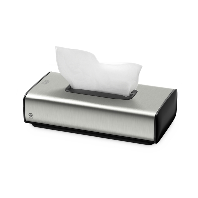 Tork facial tissue dispenser F1 rvs/zwart