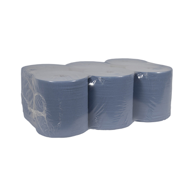 BIBOX centrefeed roll 100% tissue sheet by sheet 2ply 125m 6pcs