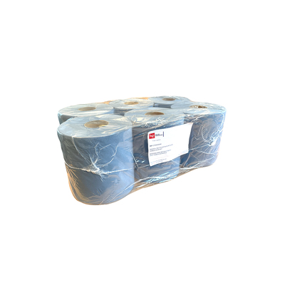 BIBOX Midirol Vel Per Vel Recycled Blauw 2lgs 125m 6st