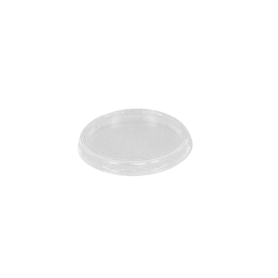 Deksel Pet Voor Sauspotje Rond Transparant Ø70x7,5mm 3000st - Inclusief FOST PLUS bijdrage