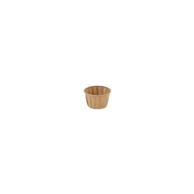 Sauspotje papier kraft 37ml ø50x31mm 2400st - Inclusief FOST PLUS bijdrage