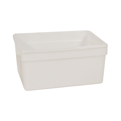 Soepdoos In Spuitgiet 2500cc Wit 210x150x100mm 100st - Inclusief FOST PLUS bijdrage