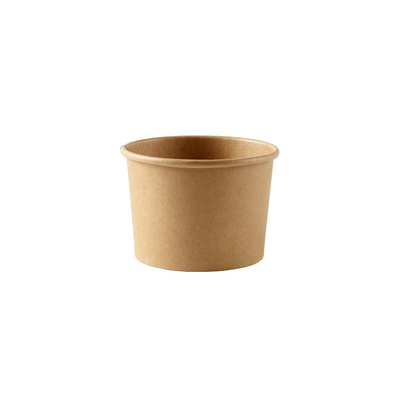 Container soep/saus kraft 360 ml - Ø 85 x 70 mm - 500 stuks