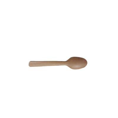 Koffielepel Papier Bruin 116mm